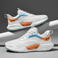 HUACHUANG รองเท้าวิ่งสำหรับผู้ชายและผู้หญิง Ultra Light Shock Absorption รองเท้าวิ่งผู้ชายและผู้หญิง Hollowed Out ตาข่าย Breathe