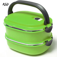 New Multilayer Stainless Steel Insulation Thermal Lunch Bento Box Food Container for Kids Picnic