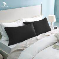 【hot】□№ 2pcs/set 51x66cm/51x101cm Rectangle Polyester Fabric Cases Home/Hotel Pillowcases Color Covers