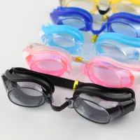 Adjustable Swimming Goggles for Adults Children Kids Swimming Eyewear Eye Glasses with Earplugs Nose Clip Swim Pool Accessories Goggles