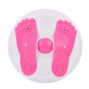Feet twisted lumbar disc magnet large thin waist is twisting le model body