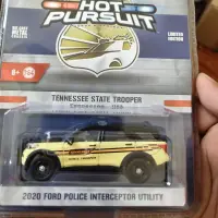 Greenlight 2020 Ford Explorer รถตำรวจการหล่อแบบตาย1:64เครื่องชั่งหุ่นอัลลอยจำลองคอลเลคชั่นงานอดิเรกของขวัญการแสดงแบบคงที่