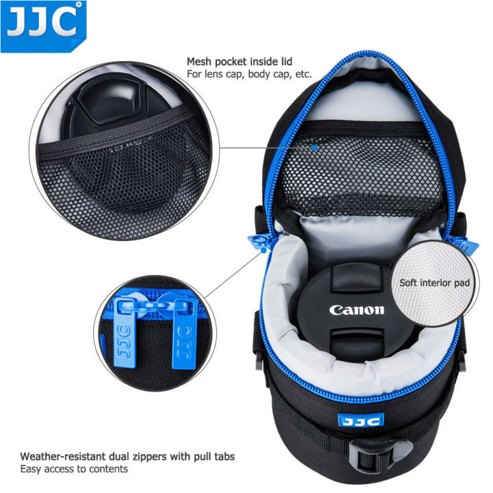 jjc-camera-lens-case-waterproof-storage-bag-pouch-for-canon-sony-nikon-olympus-panasonic-fujifilm-jbl-xtreme-soft-dslr-polyester