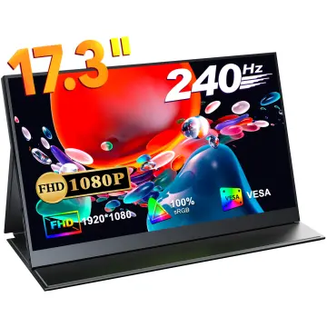 UPERFECT 18.5 Inch Monitor 120HZ FHD HDR IPS Laptop Computer Gaming Display  HDMI USB C External Screen With Dual Speakers VESA