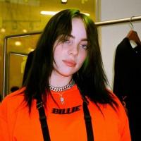 สร้อยคอ จี้เพชร รูป Billie Billie Eilish สไตล์ฮิปฮอป สตรีท แบบสร้างสรรค์ สวยงาม