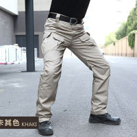 2021Mens Cargo Pants Army Military Style Tactical Pants Male Camo Jogger Plus Size Cotton Many Pocket Men Camouflage Black Trousers