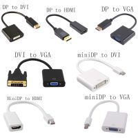 ◊✱▲ Full HD 1080P MiniDP Displayport to VGA HDMI DVI Cable Converter for PC Computer Monitor