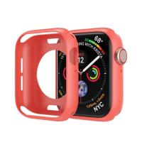 ชุดเคสสำหรับ Apple Watch ซิลิโคนนิ่ม7 3 41มม. ป้องกัน42มม. เคส Iwatch 8 5 40มม. เปลือก44มม. 45มม. Se 6