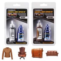 Leather Sofa Repair for Car Seats Sofa Purse Shoes Cleaner Black Brown Skin Repair Liquid Leather Vinyl Repair Kit Restorer  Furniture Protectors  Rep