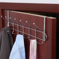 Bathroom And Kitchen Hooks Hanging Storage Shelf Door Hanger Hooks Over-the-door Storage Coat And Towel Rack