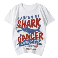 Jaws Tเสื้อภาพยนตร์Shark 3Dพิมพ์Streetผู้ชายผู้หญิงแฟชั่นขนาดใหญ่Tshirtเด็กสาวHip Hop Tees Tops manเสื้อCamisetas