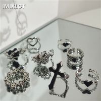 【CC】✼☍  Kpop Gothic Metal Thorns Punk Fashion Jewelry EMO Grunge Accessories