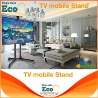 Eco Home ขาตั้งทีวี พร้อมชั้นวาง 1 ชั้น รุ่น Eco1500 (รองรับทีวี ขนาด 32-65 นิ้ว) High Quality มีสินค้าพร้อม สามารถปรับ ก้ม-เงยได้ 15 องศา ส่งkerry TV mobile Stand 165-200cm