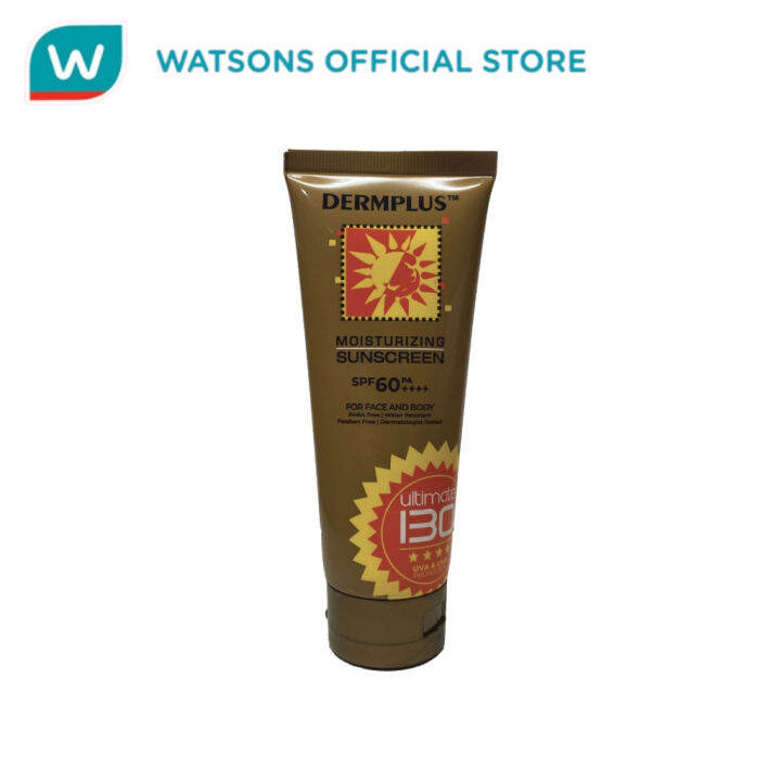 DERMPLUS Moisturizing Sunscreen SPF 130 100mL Lazada PH