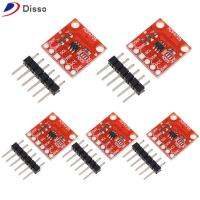 DISSO 5Pcs 2.7โวลต์ถึง5.5โวลต์ โมดูล MCP4725 I2C DAC 12บิตค่ะ บอร์ดพัฒนาพัฒนา Arduino DAC DAC พลังงานสูงกำลังสูง โมดูล Breakout Arduino สำหรับเด็ก