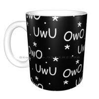 【✆New✆】 JICOC ถ้วยชานมถ้วยกาแฟแก้วเซรามิค Owo Uwu Kawaii Desu Wow Meme มหากาพย์ Xd Owu Sugoi Furry Hewo He Hewo Sufoi Hewoo Hewoo