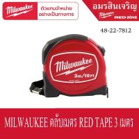 Milwaukee 48-22-7812 ตลับเมตร รุ่น Tradesman Red 3m/12ft