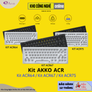 Kit bàn phím cơ AKKO ACR75 ACR64 ACR67 Hotswap RGB Foam tiêu âm Gasket