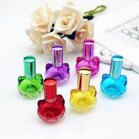 1PC 10ml Colorful Glass Perfume Bottle Spray Refillable Atomizer Scent Bottles Packaging Bottle 5colors Travel Size Bottles Containers