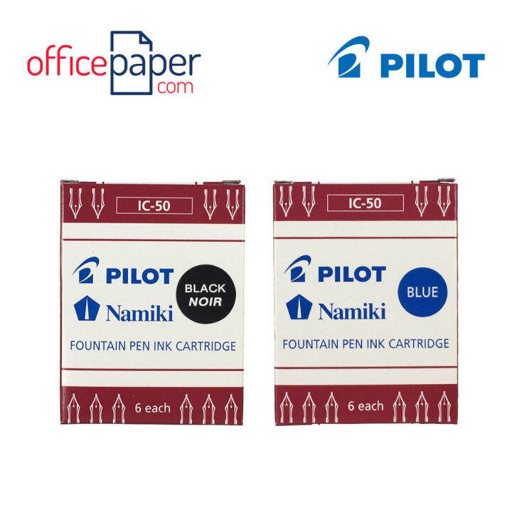Pilot Fountain Pen Ink Refill Cartridge IC50 Lazada