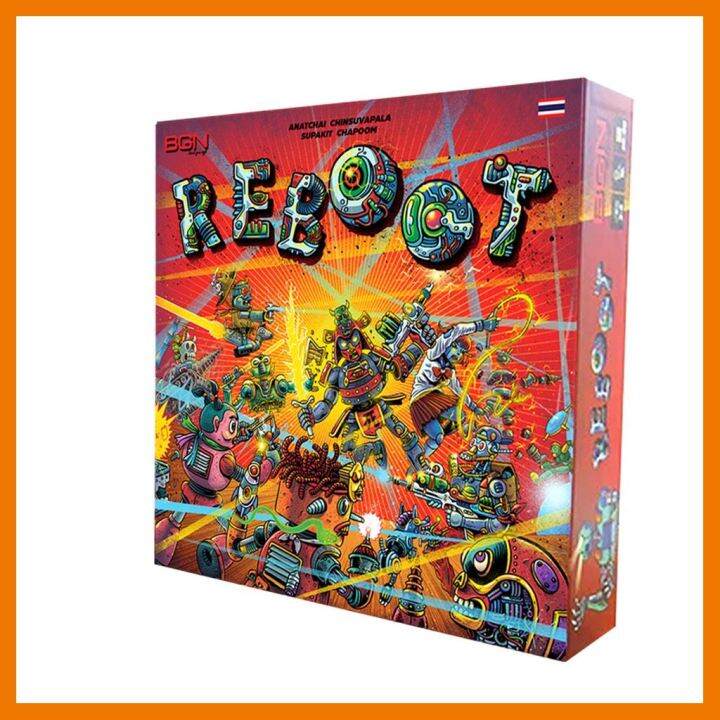 สินค้าขายดี-reboot-รีบู้ท-ของแท้-board-game-บอร์ดเกม-ของเล่น-โมเดล-ทะเล-ของเล่น-ของขวัญ-ของสะสม-รถ-หุ่นยนต์-ตุ๊กตา-สวนน้ำ-สระน้ำ-ฟิกเกอร์-model