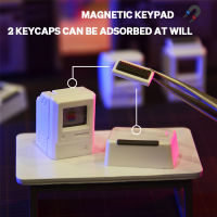 New Personalizados Keycaps for Mechanical Keyboard Classic Retro Cute Transparent Keycaps Magnetic suit ESC+1.5U Tab