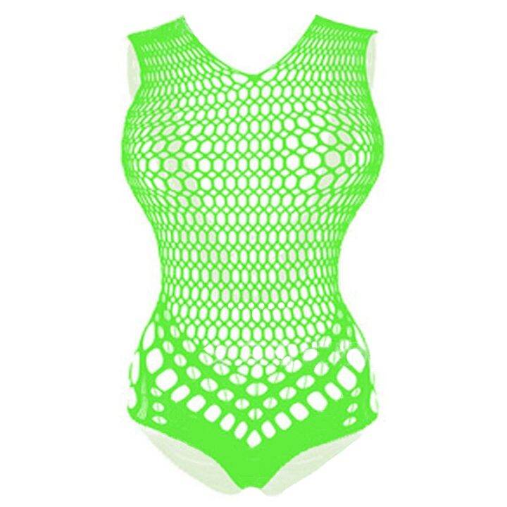 top-selling-woman-cropped-hollow-out-fishnet-seamless-camisoles-nightwear