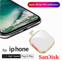 SanDisk แฟลชไดร์ฟ USB ขนาด256GB 512GB กุญแจ USB แท่ง USB ขนาด GB 1000สำหรับหน่วยความจำ iPhone iPad PC