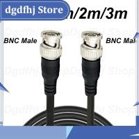 Dgdfhj Shop BNC Male To Male Adapter Cable For CCTV Camera BNC Connector Cable Camera BNC Accessories 0.5M/1M/2M/3M