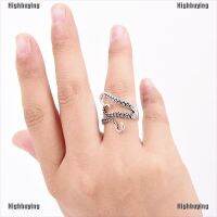 Hbid Glory Vintage Silver Fashion Adjustable Octopus Ring Sea Monster Finger Ring Jelly