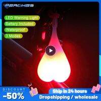 【LZ】✚  Bicicleta traseira Silicone Light Balls Ciclismo Luz Traseira Bicicleta Criativa Noite Essencial LED Safety Warning Lights Impermeável 1-10pcs