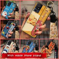 armor case Fashion Design Phone Case For TCL 40SE/T610K Original Wrist Strap Cute Anti-dust Silicone Cover Lanyard New