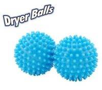 ลูกบอลซักผ้า Dryer Balls ผ้าไม่พันกัน ลูกบอลถนอมผ้า บอลซักผ้า นุ่มและแห้งไว 1 แพ็ค มี 2 ชิ้น