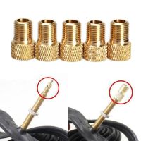 4PCS Valve Adapter Pump Convert Presta To Schrader Copper Valve Adaptor Wheels Gas Nozzle Tube Tool Bike Bicycle Accessories