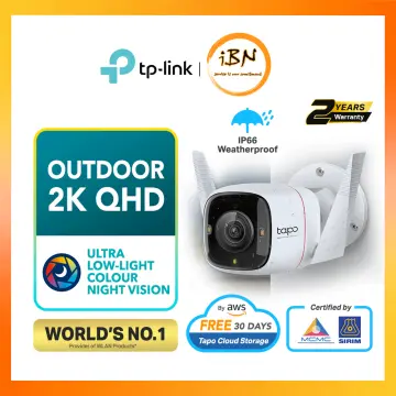 TP-Link Tapo ColorPro Wi-Fi Outdoor Camera Tapo C325WB