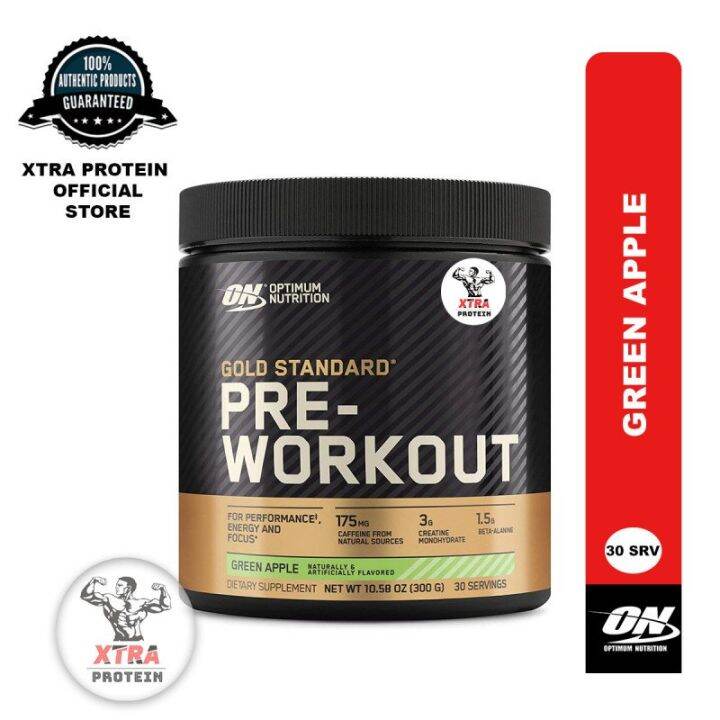 Optimum Nutrition PreWorkout (30 Servings) Green Apple Lazada Singapore