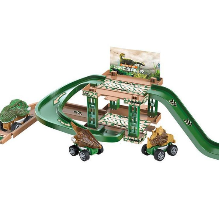 children-track-parking-lot-toy-automobile-building-racing-rail-car-park-fire-police-engineering-dinosaur-car-toy-for-kids-gifts