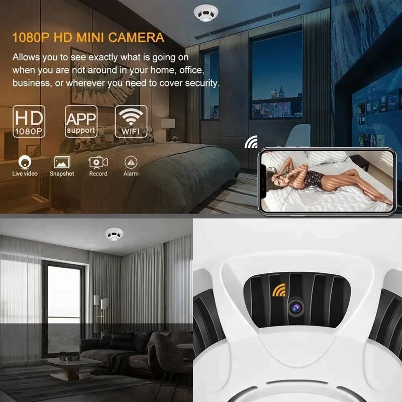 wifi ip mini camera support plug and play