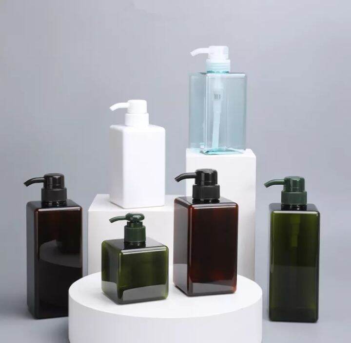 PETG Travel Hand Pump Soap Dispenser Shampoo Shower Lotion Bottle
