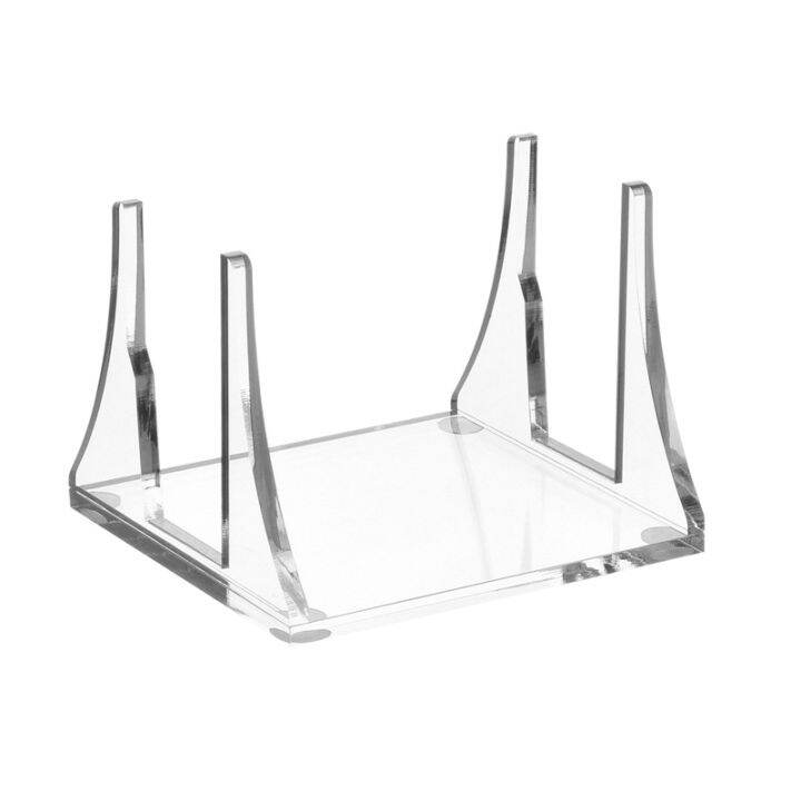 【hot】 Acrylic Bracket for M1 Host Mac Mini Desktop Stand TV Box Storage
