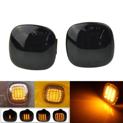 ▤☃ 2Pcs Dynamic Side Marker Light Led Turn Signal Sequential Blinker For Skoda Fabia Octavia MK1 Mk2 For Audi A3 A4 B5 A8 For SEAT