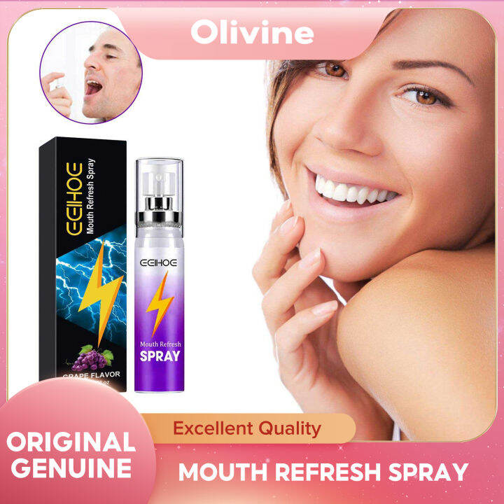 Eelhoe Fresh Mouth Spray Clean Bad Breath Mouth Odor Fresh Breath Clean Smell Keep Fragrance