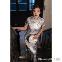 【hot】✎❏☌  Chinese Tight Fashion Cheongsam Improved Version Temperament Qipao