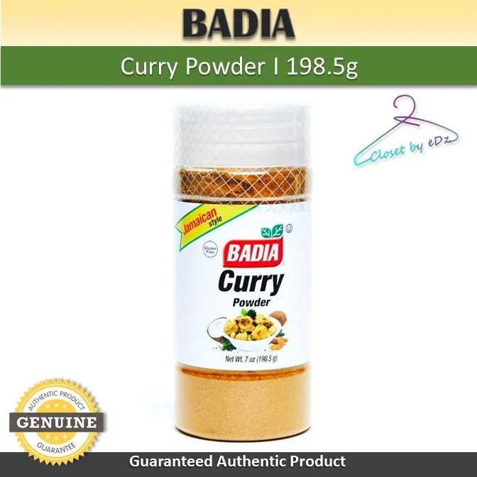 Badia Curry Powder 198.5g Lazada PH