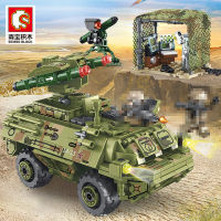 ProudNada Toys ของเล่นเด็ก ตัวต่อเลโก้ เลโก้ รถถัง ทหาร (กล่องใหญ่สุดคุ้ม) S SEMBO BLOCK IRON BLOOD HEAVY EQUIPMENT 616+PCS 105656