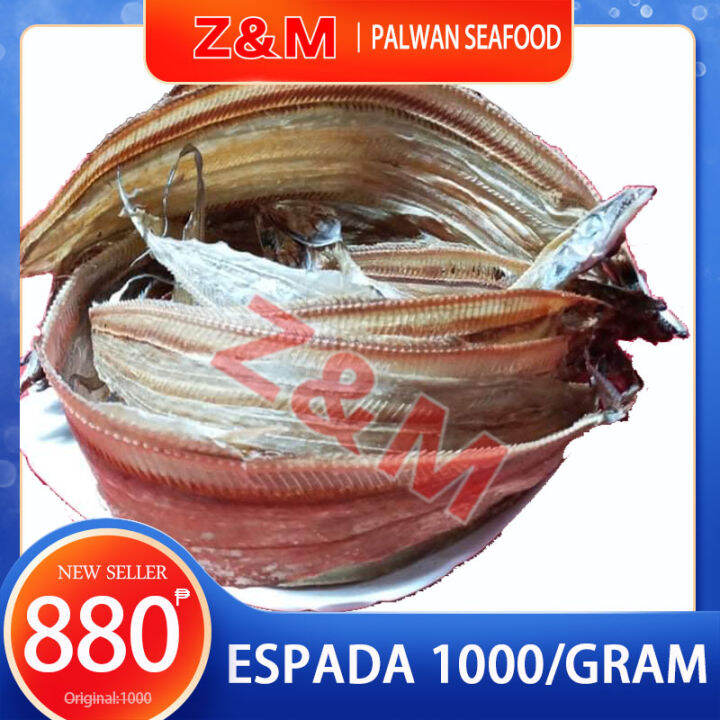 ESPADA 1000gram dry fish palawan seafood dried fish espada Lazada PH