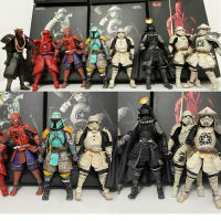 Star Wars รูป Samurai Taisho Death Star เกราะ Darth Vader Boba Fett Akazonae Royal Guard Taikoyaku Action Figure ของเล่น