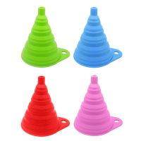 10 Pcs for Mini Foldable Funnel Silicone Collapsible Funnel Kitchen Cooking Tools