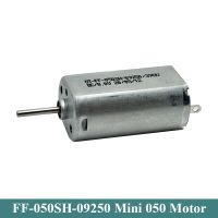 FF-050SH-09250ไมโครไมโคร050มอเตอร์ไฟฟ้ากระแสตรง3V 6V 8V 9V 9000RPM แปรงโลหะมีค่ารอบต่อนาที Motor Listrik 15มม. * 12มม. อุปกรณ์เสียง AV มอเตอร์ไฟฟ้าของเล่น DIY