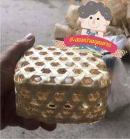 ตลับเหลี่ยมไม้ไผ่ (สูง 2.5 นิ้ว)